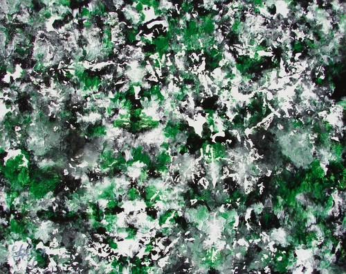 Modernist abstract painting - modernist,