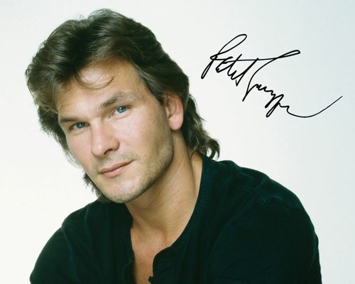 Patrick swayze autograph - swayze,