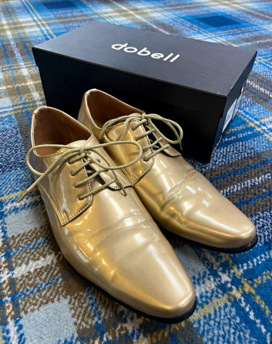 Dobell men gold patent - dobell, men's