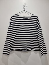COS white/navy strippe long