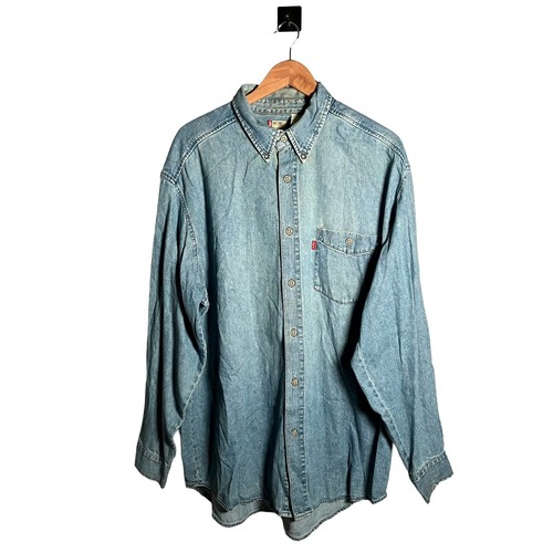 Levis denim shirt mens - levis,