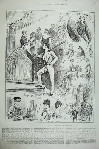 Original old antique print - antique,