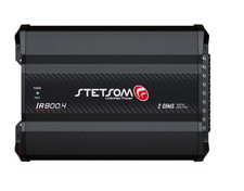 Stetsom Iron 800.4 4-Channel Car Audio Amplifier – 800W RMS @ 2 Ohms Full Range