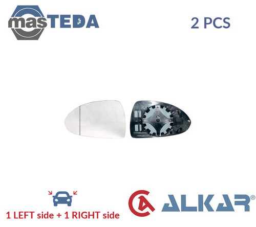 6431424 rear view mirror glass - view,