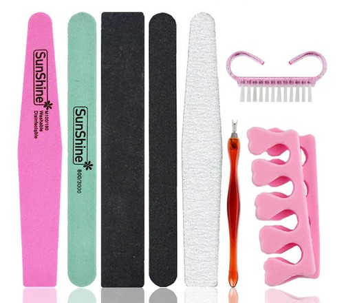 Double sided nail buffer - double,