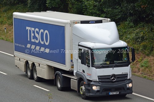 Truck photo 12x8 mercedes - -,
