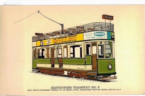 Eastbourne electric tramway - eastbourne,