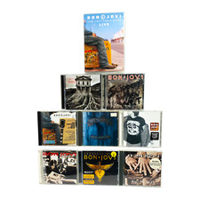 Bon Jovi ( CD & DVD Bundle) Greatest Hits, Crossroad, New Jersey, Slippery....
