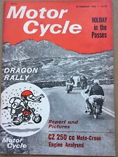 The Motor Cycle Magazine - 10 February 1966 - CZ250 Moto Cross.