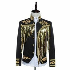 Men's Embroidered Sequin