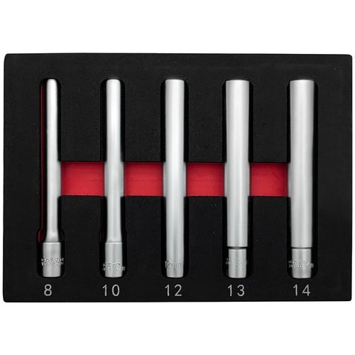 5pcs extra deep metric - 5pcs, 3/8"