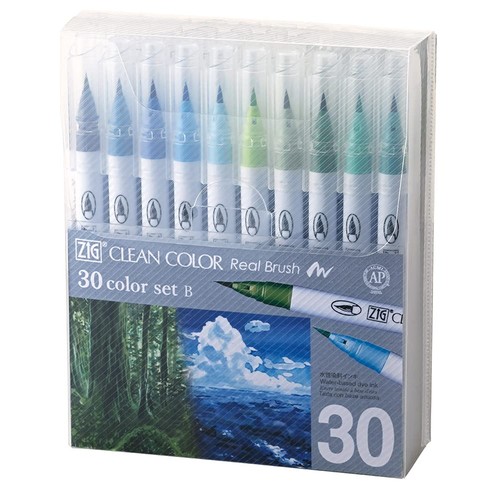 Kuretake zig clean color real - clean,