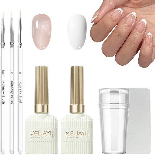 French manicure kit jelly - french,