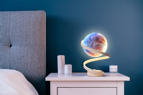 Globe table lamp led - 3d,