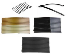 Wide Long Metal Curved Bobby