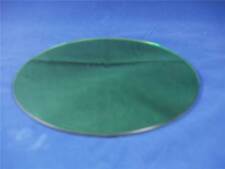25cm Oasis Luxury Round Bevelled Wedding Apple Green Mirror Plate (2882)