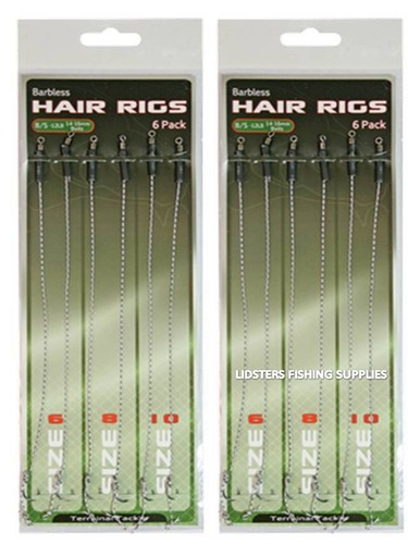 Hair rigs barbless - x,
