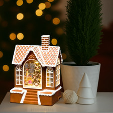 Christmas LED Snow Globe Light