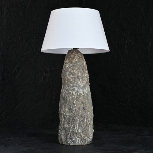 Granite table lamp - granite,