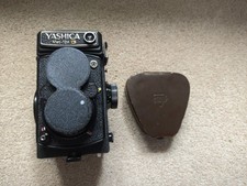 Fully serviced amazing TLR camera Yashica 124G with Minolta Close Up set