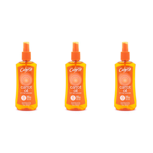 Calypso carrot oil spf6 tan - oil,