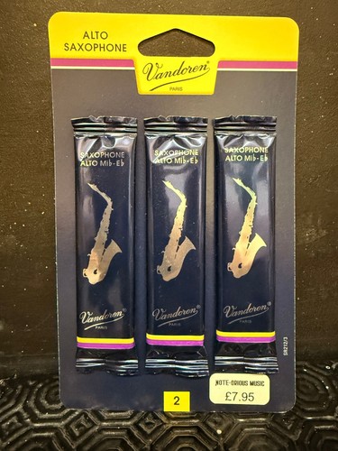 Vandoren alto saxophone reeds - vandoren,