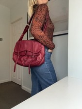 Radley Large Leather Rasberry
