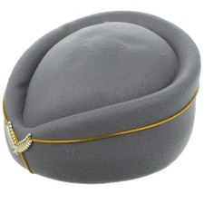  Beret Cap Stewardess Beret Hat Flight Attendant Beret Hat Air Hostess Hat Women