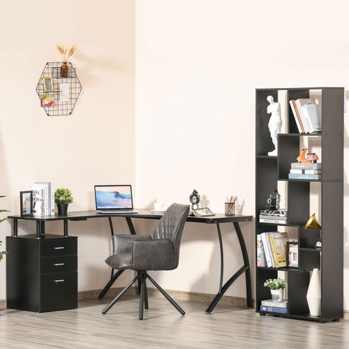 Shaped computer desk - l-shaped,
