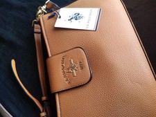 Brown Faux Leather Shoulder