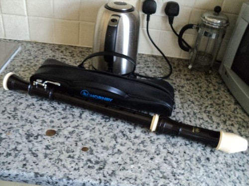 Vintage hornby tenor recorder - hornby,