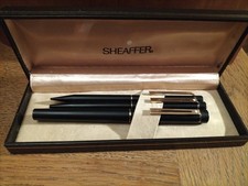 Vintage black sheaffer targa - sheaffer,