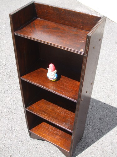 Antique mission oak bookcase - mission,