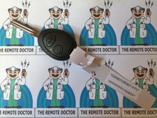 U LAND ROVER DISCOVERY II COMPLETE KEY WITH BAR CODE 2 BUTTON WESTON SUPER MARE