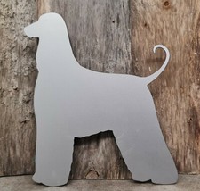 AFGHAN HOUND Metal Sign Hand