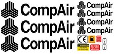 COMPAIR COMPRESSOR DECALS
