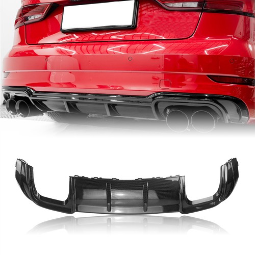 Carbon fiber rear bumper - carbon,