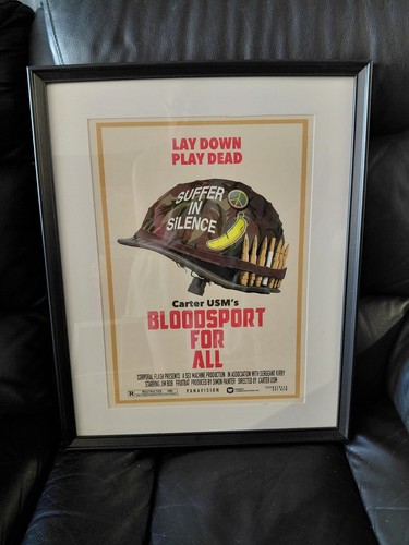 Framed carter usm - carter, bloodsport
