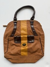 M&Co Brown Leather Shoulder