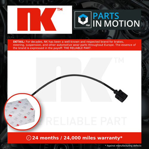 Brake pad wear indicator - pad,
