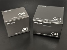 Ricoh GW-4 Wide Angle Conversion Lens with GA-1 Adapter for GR III - 21mm 