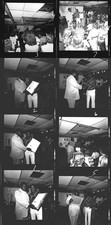 (8) 1976 MUDDY WATERS DAY BLUES MUSICIAN BLACK & WHITE PHOTOGRAPH NEGATIVES