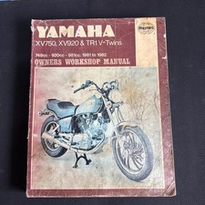YAMAHA XV750 XV920 & TR1 V- Twins  1981 to 1982 Haynes Manual