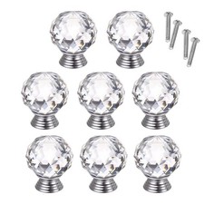 Large crystal door - crystal, knobs