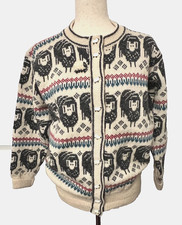 Vtg Scottish Wool Sweater