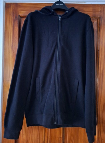 Men black hoodie size - black,
