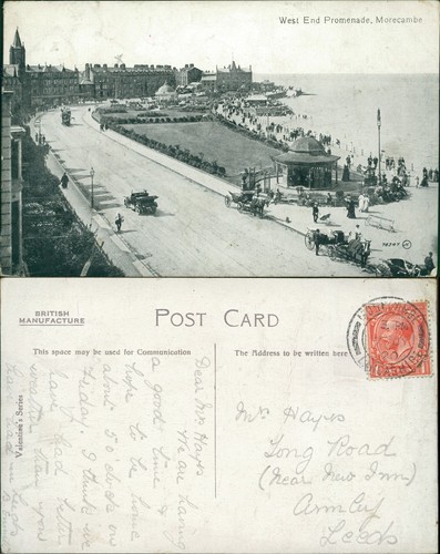Morecambe west end promenade - west,