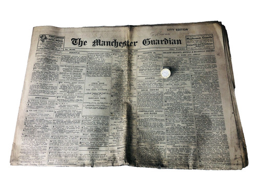 Newspaper paper manchester - newspaper,