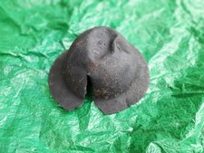 WW1 BRITISH HELMET BATTLE DAMAGE SOMME RELIC SUPERB