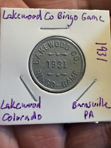 Lakewood bingo game - co,
